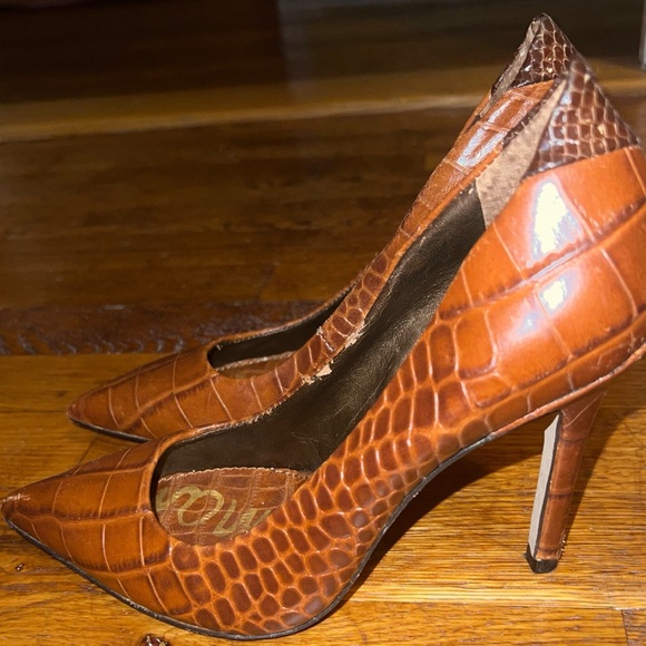 Brown/Hazel Sam Edelman Heels - Picture 3 of 5